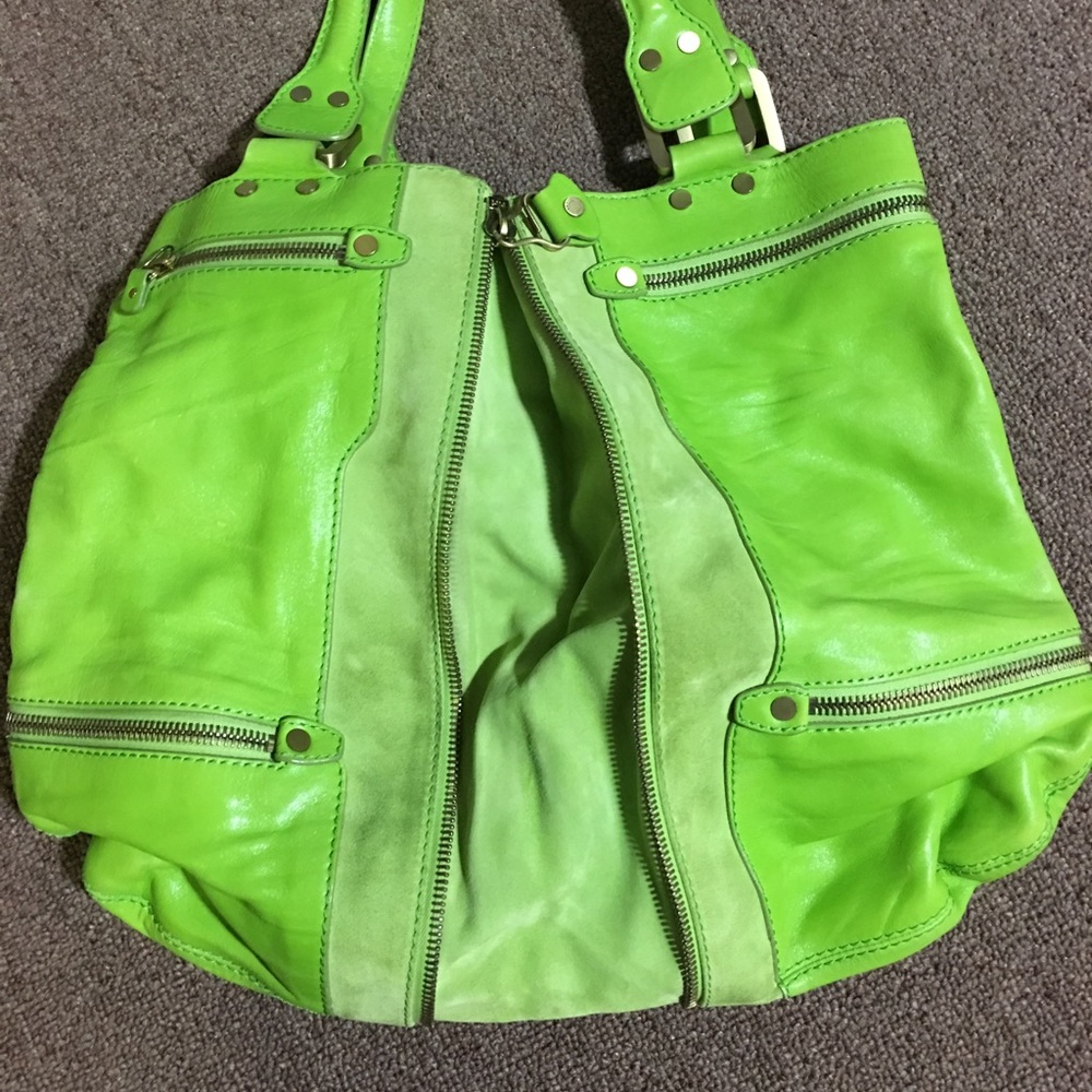 ****SOLD*****Green Jimmy Choo handbag****